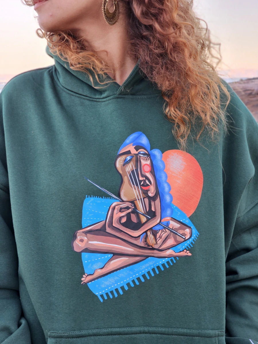 Emerald Rhythm Hoodie